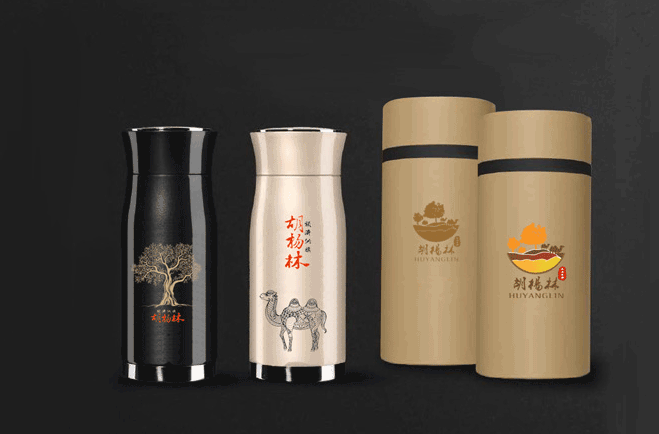 胡杨林文创产品系列之保温杯设计