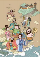 “八仙”在蓬莱旅游纪念品设计中的运用