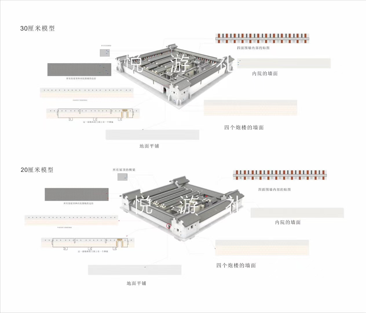 龙南县关西新围文创产品设计