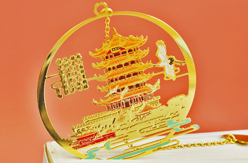 悦游礼为黄鹤楼书签的设计理念