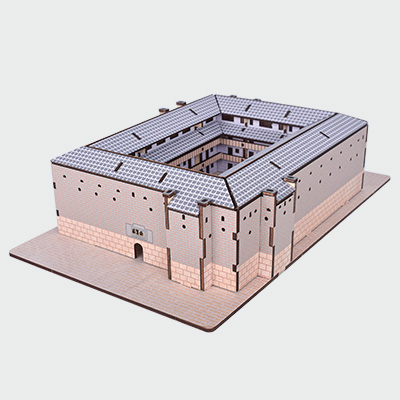 陇南文创产品木制拼图